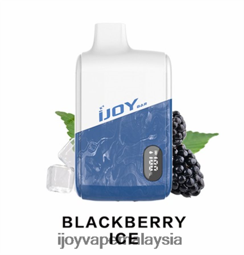 iJOY Bar IC8000 pakai buang 264RJ4178 - Best iJOY Flavor ais blackberry