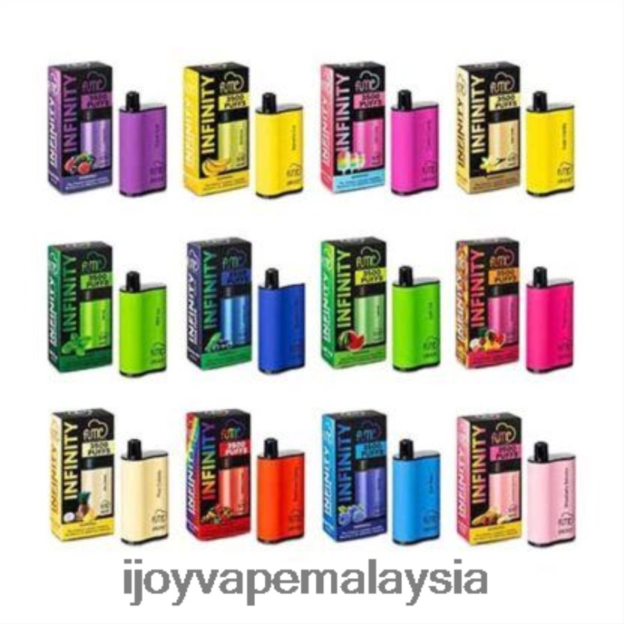 iJOY Fume Infinity pakai buang 3500 sedutan | 12ml 264RJ4101 - iJOY Vape Malaysia epal berganda